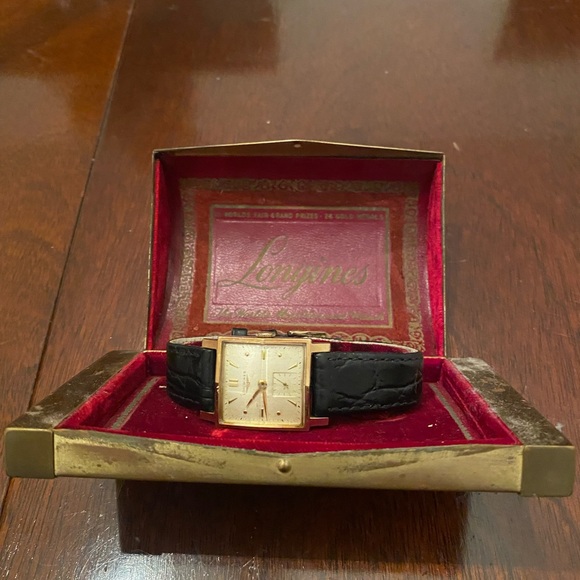 Vintage Swiss Longines Watch & Case - Picture 2 of 12